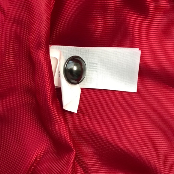 Banana Republic Military Inspired Button Embellished Tailored Jacket 00P Red - Picture 14 of 14